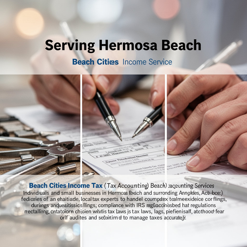 Beach Cities Income Tax serving the Hermosa Beach community with expert local tax preparation and accounting services